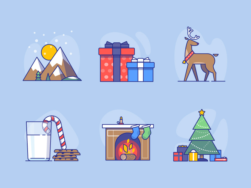 Xmas dribbble