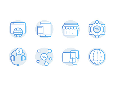 Features icons