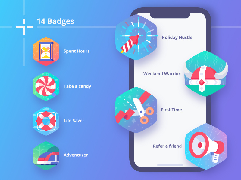 MedPeople Badge_____in progress.... candy medal trophy achievement application warrior megaphone lifesaver award badge badges