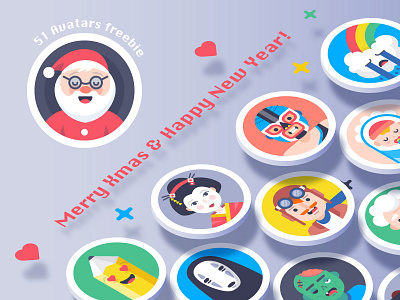 Avatars: Xmas freebies