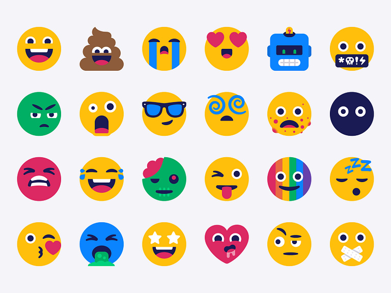 Retarded Emoji by Laura Reen on Dribbble