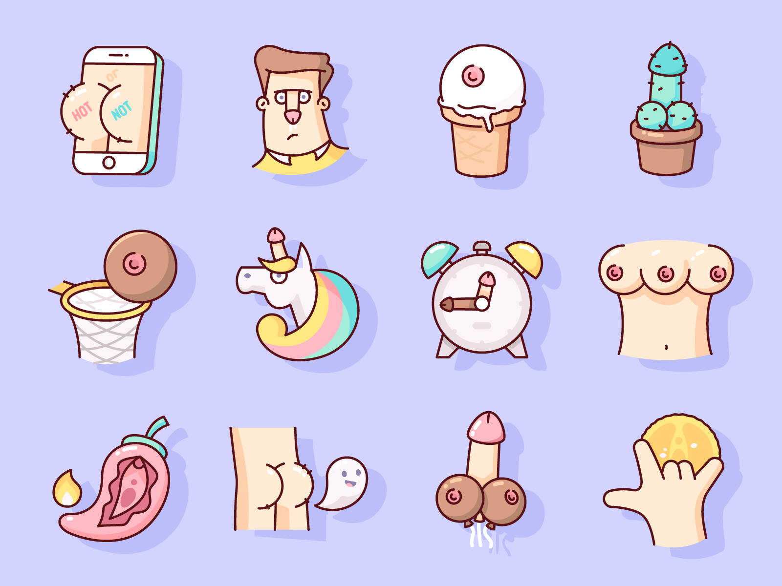 Sex stickers for facebook