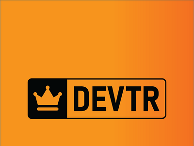 DEVTR Logo Design branding graphic design illustration logo typography vector