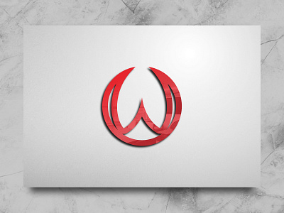 WO Monogram logo app logo brand icon identity letter letter logo logo designer logo maker marketing masculine modern logo monogram o logo print product symbol typhography w logo