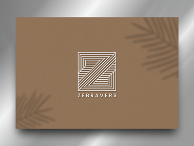 ZEBRAVERS app logo classic icon initial letter logo logo designer logo maker modern monogram print stripe vector z logo
