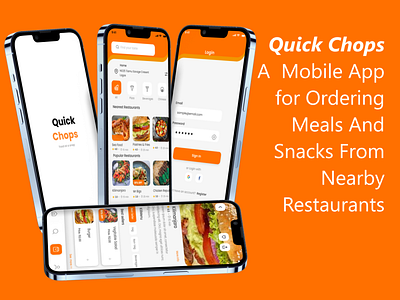 Quick Chops Mobile App