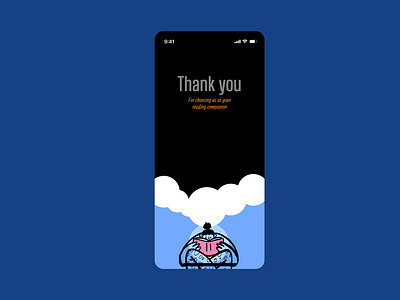 DailyUI 77 - Thank You