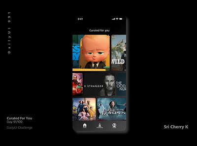 DailyUI 91 - Curated For You app curatedforyou dailyui dailyui91 design product design ui ux