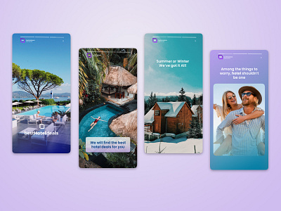 Best Hotel Deal: Travel App app branding design graphic design ui ux