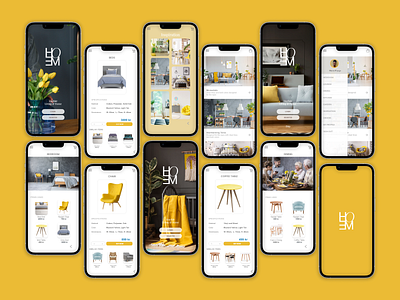 Hayfair Home App app branding design graphic design ui ux