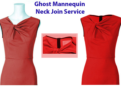 Ghost Mannequin Neck Join service, in proclipping,
