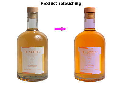 Product retouching and editing,