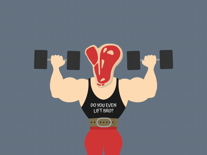 Meathead by Michael Szabo on Dribbble