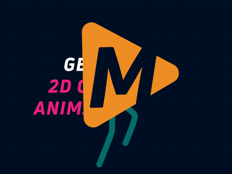 Miami MoGraph Logo Walk Cycle after effects cartoon logo miami mograph rubberhose walk walkcycle