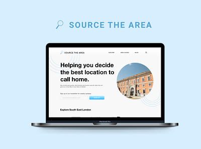 Source The Area Website app branding design ui ux website