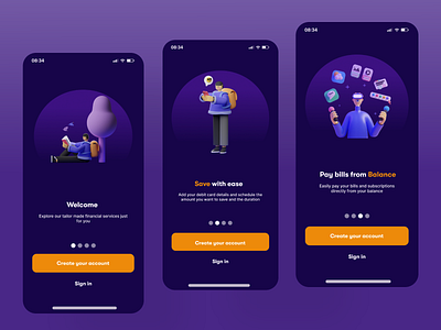 Fintech onboarding mobile fintech mobile mobile design ui ui design ux design