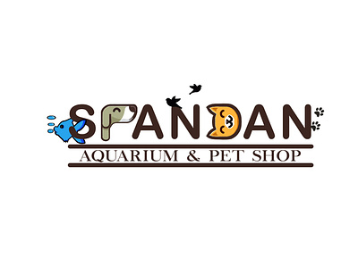 spandan animals app branding design flat graphic design icon logo minimal pet