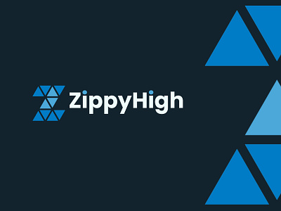 ZippyHigh art branding design flat graphic design illustrator logo minimal typography vector z letter logo