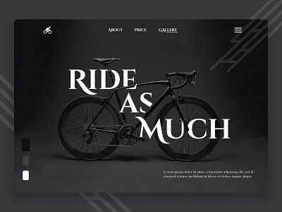 Ride As More branding design graphic design logo typography web web design website design