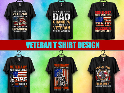 Veteran, Army, Soldier vector print ready t-shirt design