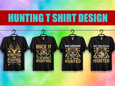 Hunting T-Shirt Design by mdsakibgd on Dribbble