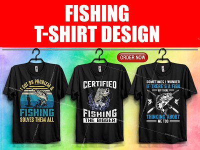 Fishing T-Shirt design