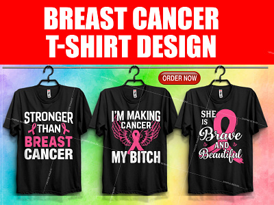 Breast Cancer T-Shirt Design