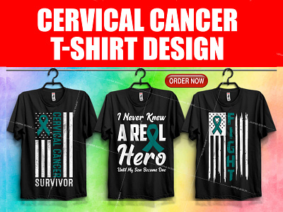 Cervical Cancer T-Shirt Design