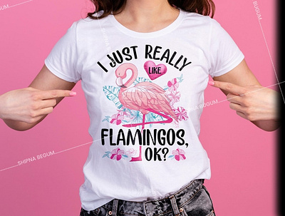 Flamingo T Shirt designs, themes, templates and downloadable graphic ...