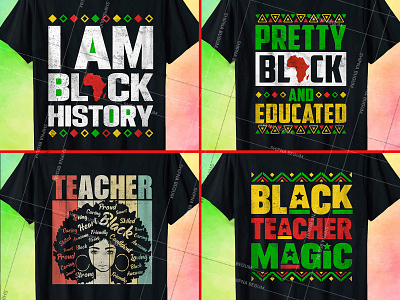 Black History Month T-Shirts designs
