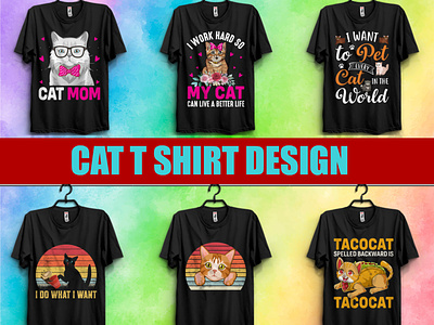 Custom Cat or pet t-shirt design