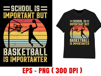 Basketball Custom trendy T-shirt design