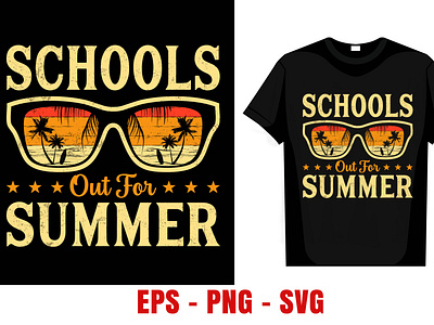 Summer beach custom t-shirt design