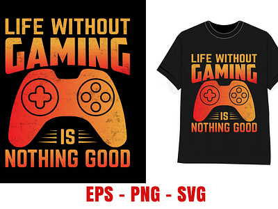 Game gaming T-Shirt Design