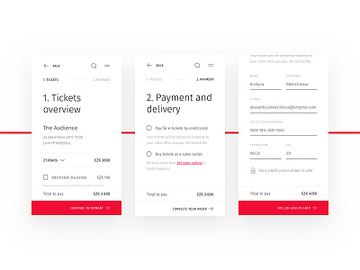 🎟 Checkout process for Ticketstream