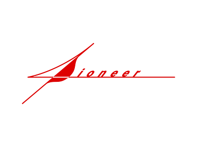 Pioneer airline branding dailylogochallenge design logo minimal