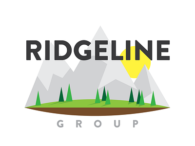 Ridgeline Group adobe brand branding creative design illustration illustrator logo sketch