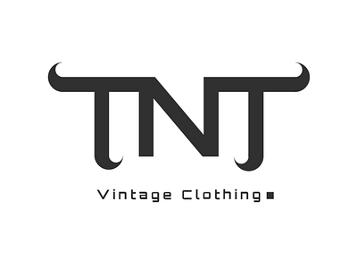 TNT_VINTAGE_CLOTHING branding design icon illustration illustrator logo typography ui ux vector