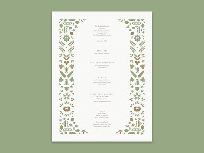 Vegan Pop-up Menu at The Bachelor Farmer