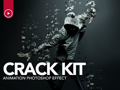 Gif Animated Crack Kit Photoshop Action