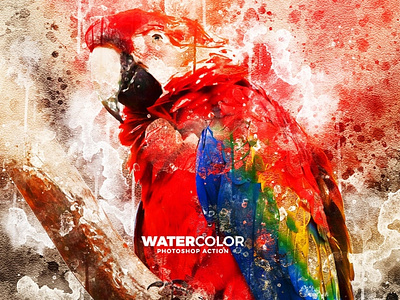 Watercolor Photoshop Action action digital effect effects manipulation paint photography photomanipulation photoshop photoshop action photoshop art photoshop editing professional realistic watercolor watercolor art watercolor illustration watercolor painting watercolors