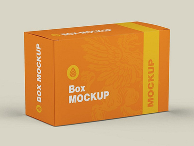 Cardboard Box Mockup