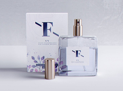 Perfume Packaging MockUp aroma beauty bottle branding cologne cosmetic deodorant fragrance glass mist mockup packaging perfume smell