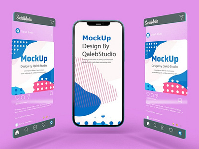 Phone & Instagram Mockups abstract clean device diplay laptop mac macbook mockup phone phone mockup presentation realistic simple smartphone theme ui ux web webpage website