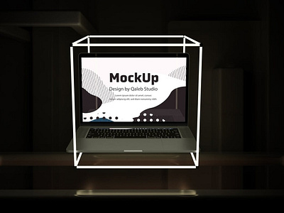 MacBook Neon Mockups