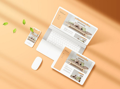 Multi Devices Screen Mockup abstract clean device display laptop mac macbook mockup phone phone mockup presentation realistic simpe smartphone theme ui ux web webpage website