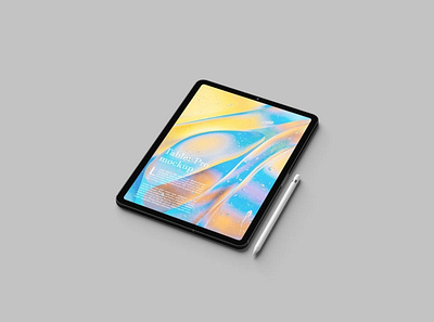 Tablet Pro Mockup abstract clean device display laptop mac macbook mockup phone mockup presentation realistic simple smartphone tablet pro theme ui ux web webpage website