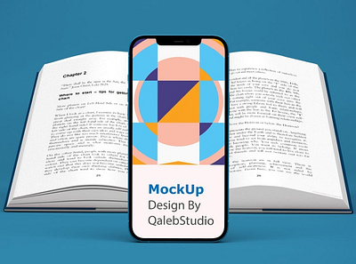 iPhone & Book Mockups abstract clean device display laptop mac macbook mockup phone phone mockup presentation realistic simple smartphone theme ui ux web webpage website