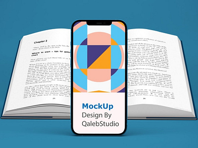 iPhone & Book Mockups