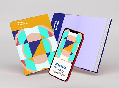 iPhone & Book Mockups abstract clean device display laptop mac macbook mockup phone phone mockup presentation realistic simple smartphone theme ui ux web webpage website